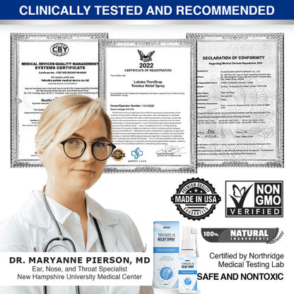Tinnitus Relief Spray