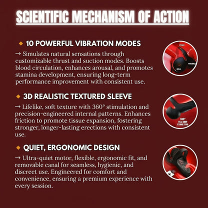 Tiworld™ VitalEngine Pro-The #1 5-in-1 at-home trainer that reverses ED &amp; PE with advanced precision